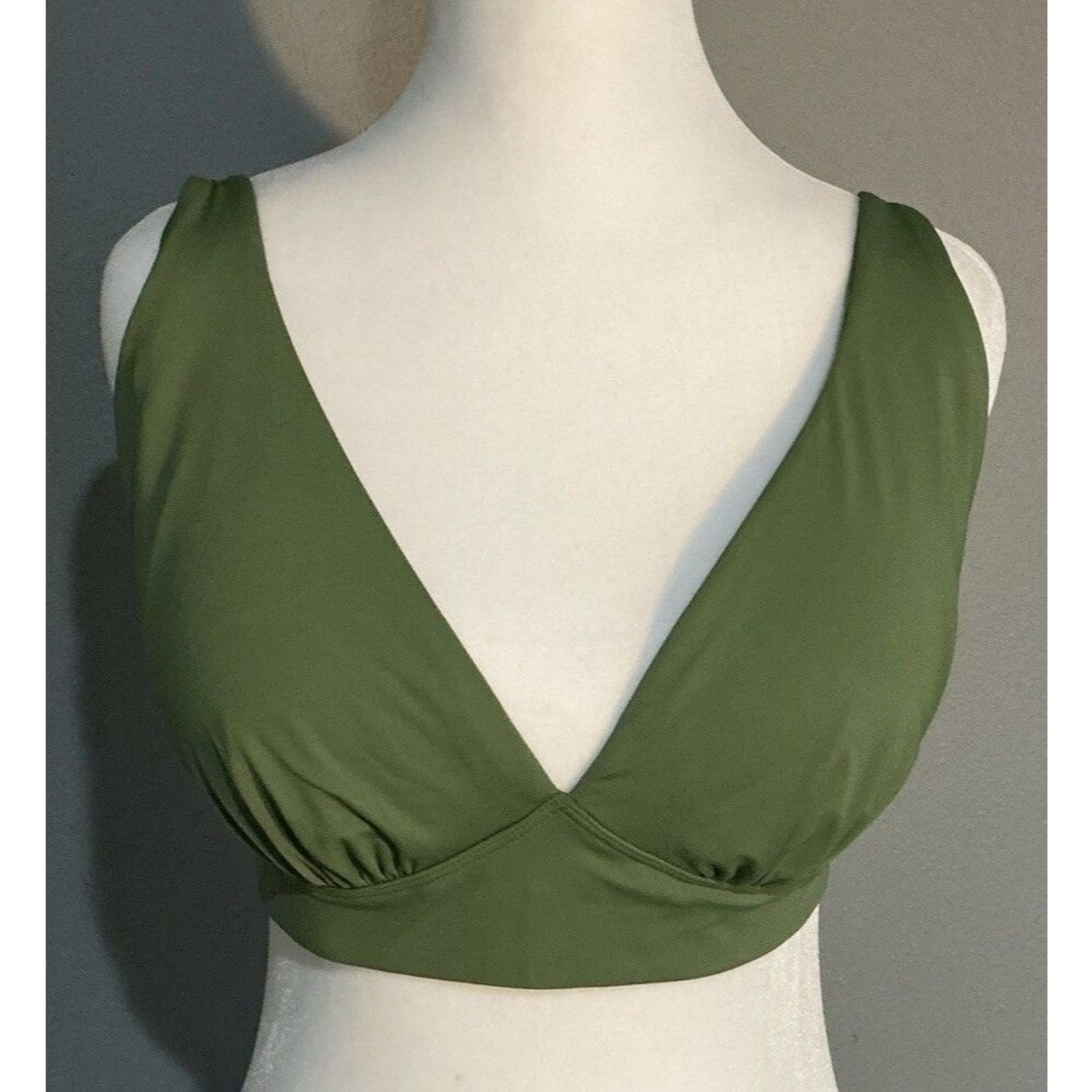 Knix Olive Green Bikini Top